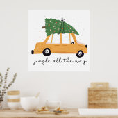 クリスマスに向かってジングル ポスター (キッチン)