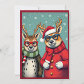 クリスマスに変装したホリデークリーチャー (裏面)