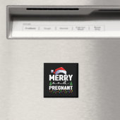 クリスマスに妊娠発表 メリーアンドプレグナント マグネット (インサイチュ (食洗機))