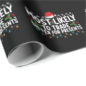 クリスマスに妹を交換する可能性が最も高いプレゼント ラッピングペーパー (ロールコーナー)