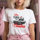 クリスマスに家に帰る Tシャツ