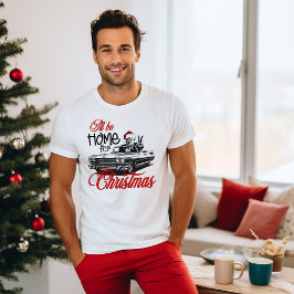 クリスマスに家に帰る Tシャツ