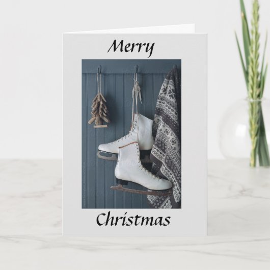 クリスマスに家族と友人親愛がそう開かれる カード (正面)