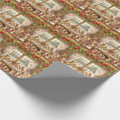 クリスマスに家族の口 ラッピングペーパー (角)