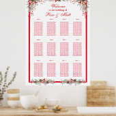 クリスマスに席を探す ポスター (キッチン)