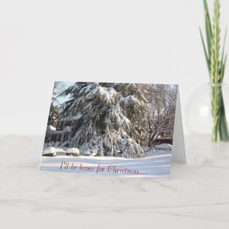 クリスマスに帰る… シーズンカード