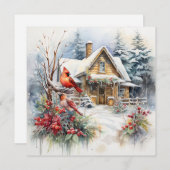 クリスマスに平和と愛を シーズンカード (正面/裏面)