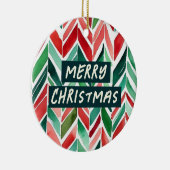 クリスマスに心の扉を飾る セラミックオーナメント (右)