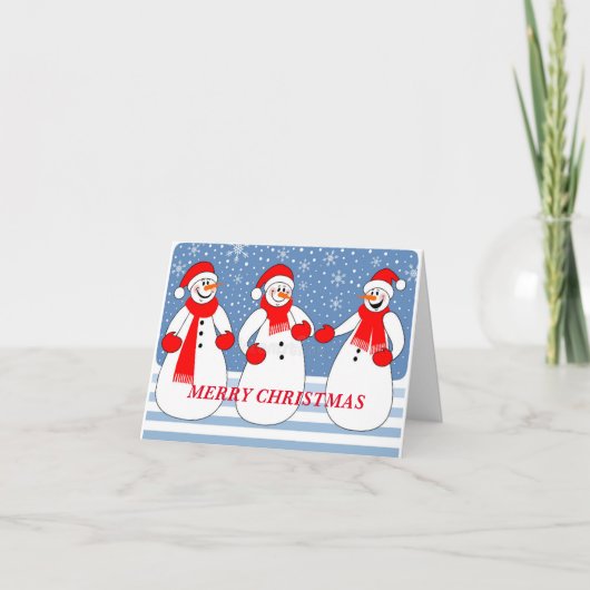 「クリスマスに必要なのはキスだけ」カード カード (正面)