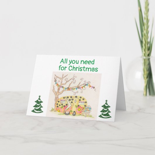 クリスマスに必要なのはキャンパー/MEカード カード (正面)