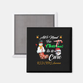 クリスマスに必要なのはCure RSD CRPS Awarenだけだ マグネット (正面/裏面)