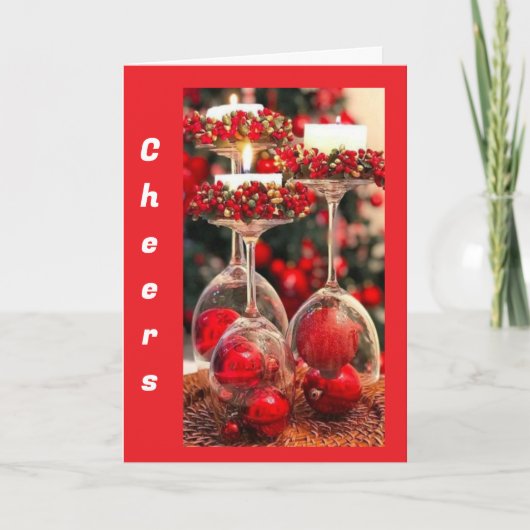 クリスマスに思い出す友達 シーズンカード (正面)