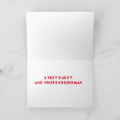 クリスマスに恋人に シーズンカード (内部)