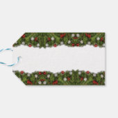 クリスマスに愛で手作りラベル ギフトタグ (裏面横)