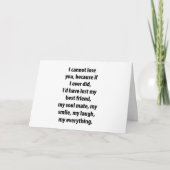 クリスマスに愛を宣言しなさい シーズンカード (正面)