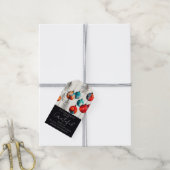 「クリスマスに感謝する季節企業のだ ギフトタグ (より糸付き)