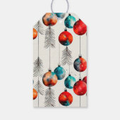 「クリスマスに感謝する季節企業のだ ギフトタグ (裏面)