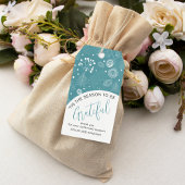 「クリスマスに感謝する季節企業のだ ギフトタグ