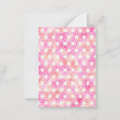 「クリスマスに感謝する季節企業のだ ノートカード (裏面)