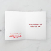 クリスマスに我々の家からあなたの家へ シーズンカード (内部)