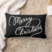 クリスマスに手紙で手紙を出した楽しいクリスマス |枕 ランバークッション (ブランケット)