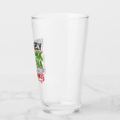 クリスマスに抹茶を飲む可能性大 コーヒー タンブラーグラス (左)