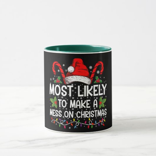 クリスマスに最も混乱を招きそう マグカップ (中央)