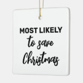 クリスマスに最も近救い セラミックオーナメント (左)