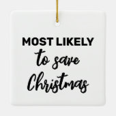 クリスマスに最も近救い セラミックオーナメント (裏面)