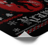 クリスマスに最適なクリーパスホラーソキーヴィルコメディグロテスクな ポスター (角)