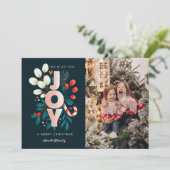 クリスマスに楽しい写真カードをお願い シーズンカード (スタンド正面)