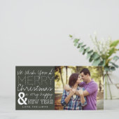 クリスマスに楽しい写真カードをお願い シーズンカード (スタンド正面)