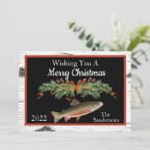 クリスマスに楽しみたい釣りマス シーズンカード (スタンド正面)