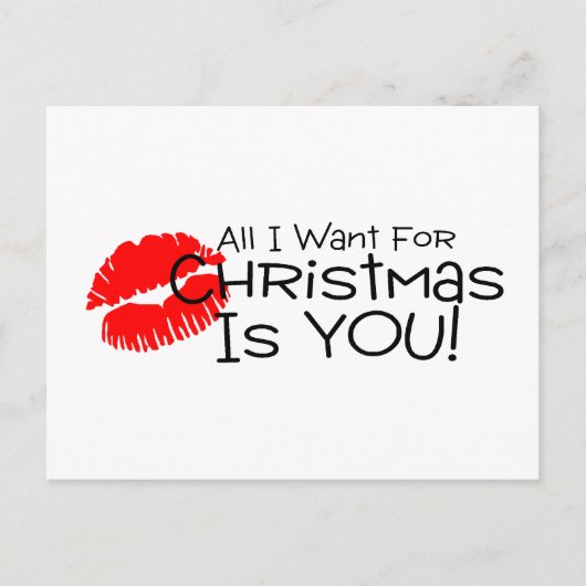 クリスマスに欲しいのはあなただけだ シーズンポストカード (正面)
