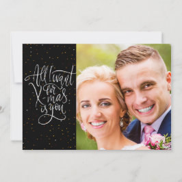 「クリスマスに欲しいのはあなただけ」 | ホリデー フォト カード