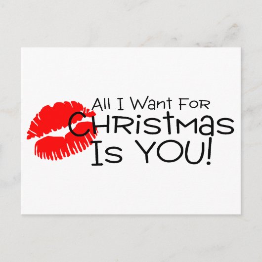 クリスマスに欲しいのはあなただけ ポストカード (正面)