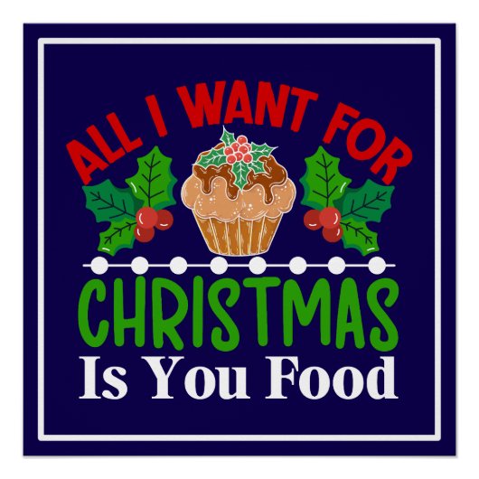 クリスマスに欲しいのはあなただけ - 食べ物-83543 ポスター (正面)