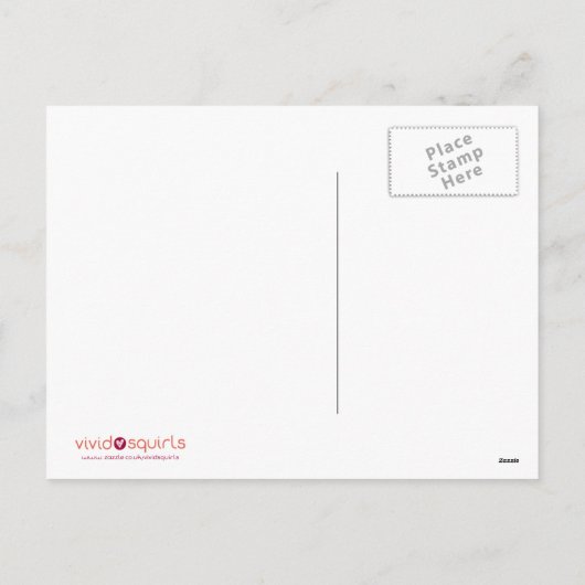 「クリスマスに欲しいのはあなたのはがきだけ シーズンポストカード (裏面)