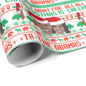 クリスマスに欲しいのはオバマだけだ ラッピングペーパー (ロールコーナー)