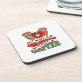 クリスマスに欲しいのはコーヒーだけおもしろいだ コースター (左側)