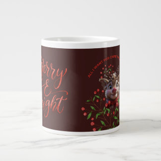 クリスマスに欲しいのはコーヒーだけ ジャンボコーヒーマグカップ
