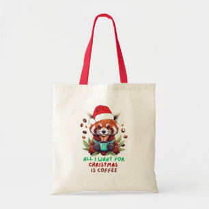 クリスマスに欲しいのはコーヒーだけ トートバッグ