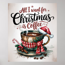 クリスマスに欲しいのはコーヒーだけ ポスター