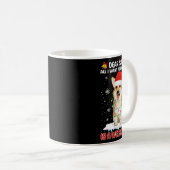 クリスマスに欲しいのはサンタウェルシュコーギーだけ コーヒーマグカップ (正面右)