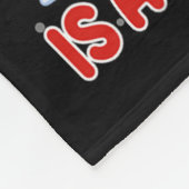 クリスマスに欲しいのはサンタ・ドゥ王のキャリバリーだけだ フリースブランケット (角)