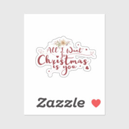 クリスマスに欲しいのはステッカーだけだ シール