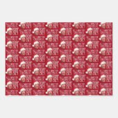 クリスマスに欲しいのはトランプ2024 ラッピングペーパーシート (正面2)