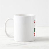 クリスマスに欲しいのはナマケモノだけだ コーヒーマグカップ (左)
