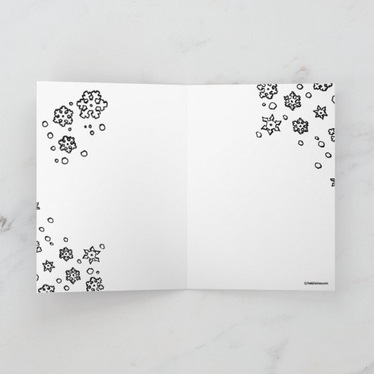 クリスマスに欲しいのはバイデン・ハリスだけ カード (内部)