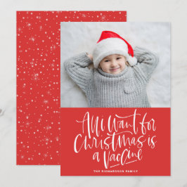 クリスマスに欲しいのはワクチンレッド写真 シーズンカード